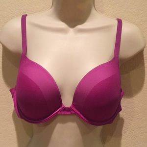 Wacoal purple padded bra size 34D